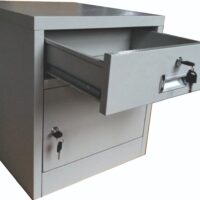 Steel side drawer