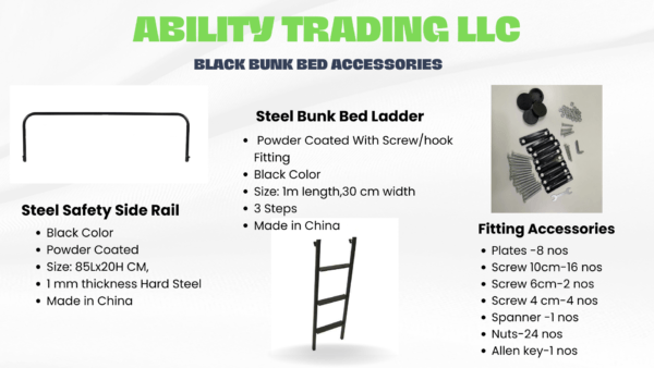 Bunk bed fitting Accessories